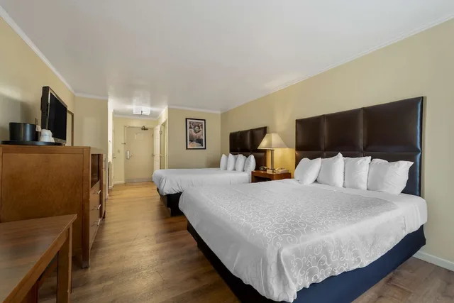 غرفة قياسية بسريرين كوين بإطلالة على المدينة، Best Western Plus Northwoods Inn 4/8
