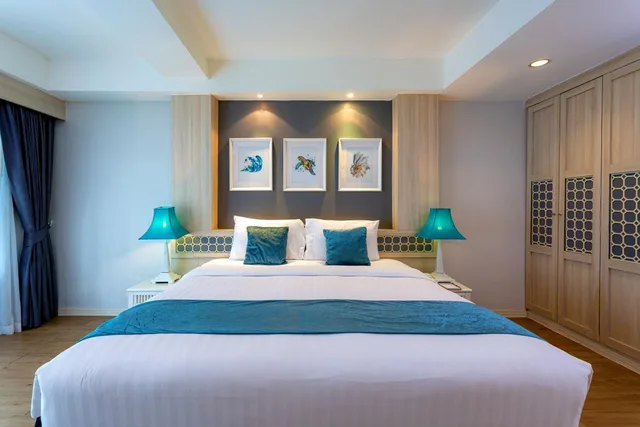 غرفة ديلوكس بسرير مزدوج أو سريرين منفصلين، Khaolak Emerald Beach Resort and Spa 7/10