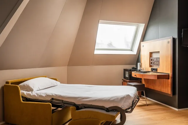 غرفة ثلاثية بسرير مزدوج مع أريكة، Hotel Chateaudun Opera 5/6