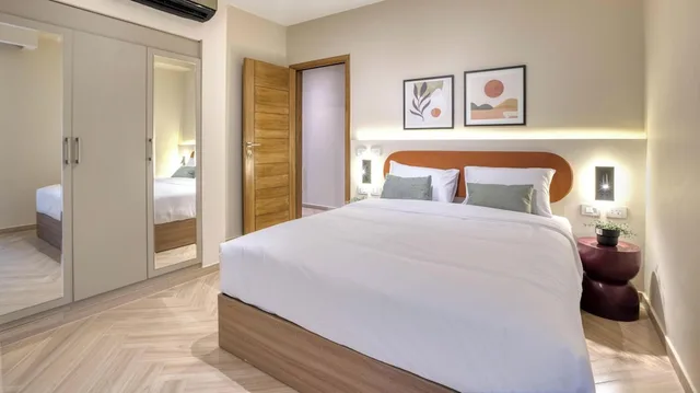 شقة بسرير كوين وسريرين منفصلين بغرفتي نوم، Prime Residence Kattameya 9/10