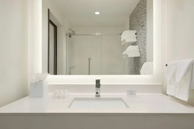 غرفة بزنس بسرير كينج، Hilton Garden Inn Calgary Downtown 5/5