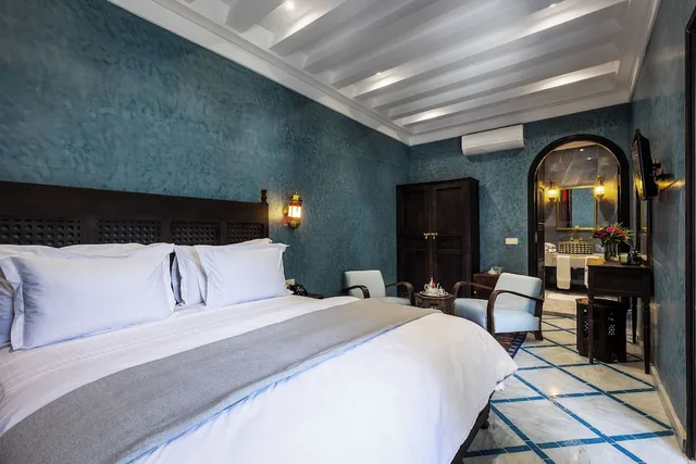 غرفة سوبيريور بسرير كينج، Alrashid Marrakech Boutique Hotel & SPA 1/7