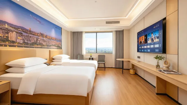 غرفة قياسية بسريرين منفصلين، Vienna Hotel (Huizhou CITIC) 1/1