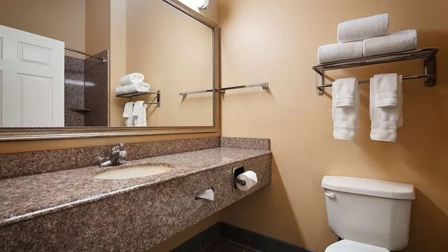 غرفة قياسية بسريرين كوين، Best Western Plus New Caney Inn and Suites 9/10
