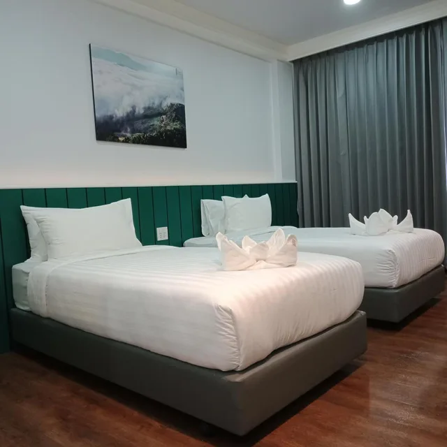 غرفة سوبيريور بسريرين منفصلين، Grandview Landmark Betong Hotel 2/5