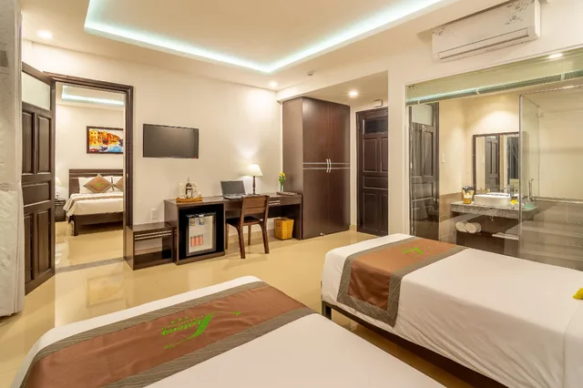 جناح بسريرين كوين بغرفتي نوم، Viet Long Hoi An Beach Hotel 2/2