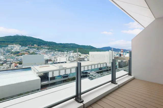 غرفة بسريرين مزدوجين بإطلالة، Nagasaki Marriott Hotel 2/3