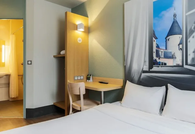 غرفة بسرير مزدوج لذوي الإعاقة، B&B Hotel Nancy Laxou Zenith 1/4