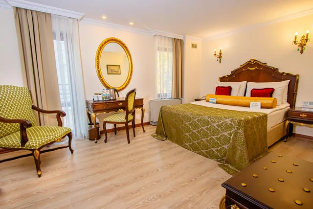 غرفة بسرير كوين بشرفة، Hotel Ickale 3/10