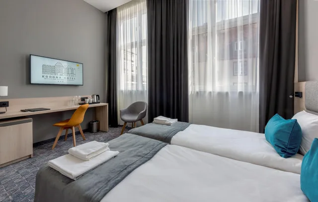 غرفة ديلوكس بسرير كينج، Korona Hotel Wroclaw Market Square 2/4