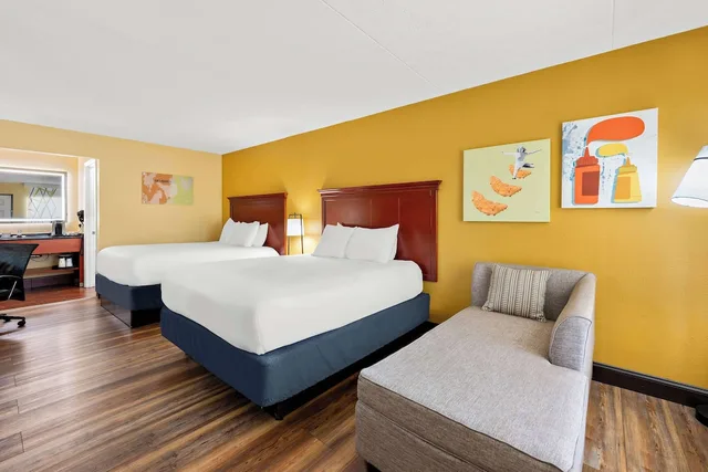 غرفة قياسية بسريرين مزدوجين يُسمح فيها بالحيوانات الأليفة، Best Western Corbin Inn 4/9