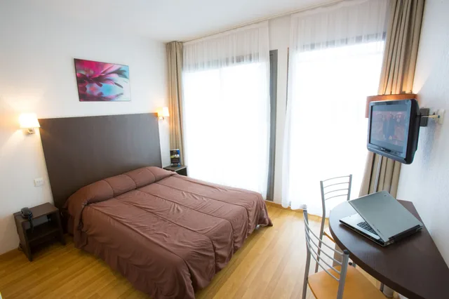 استوديو اقتصادي بسرير مزدوج، All Suites Appart Hotel la Teste de Buch 4/7