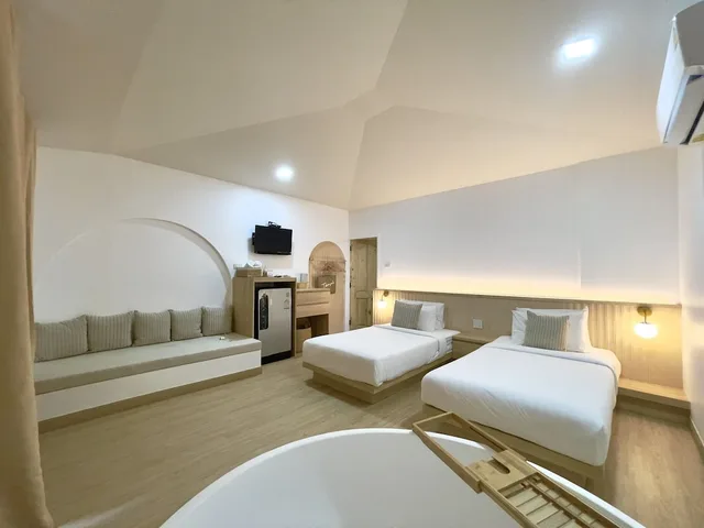 غرفة ديلوكس بسريرين منفصلين، Tonsak Resort 10/10