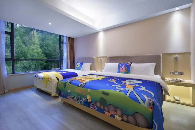 جناح بسرير كوين بغرفة نوم واحدة، Guilin Zheng Yang Inn 1/3