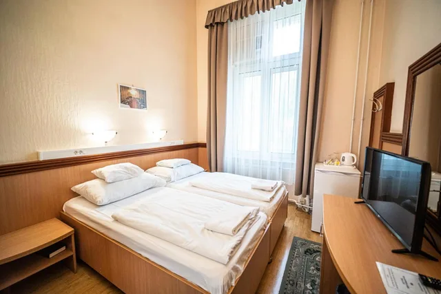 غرفة اقتصادية بسرير مزدوج أو سريرين منفصلين، Tisza Hotel 1/8