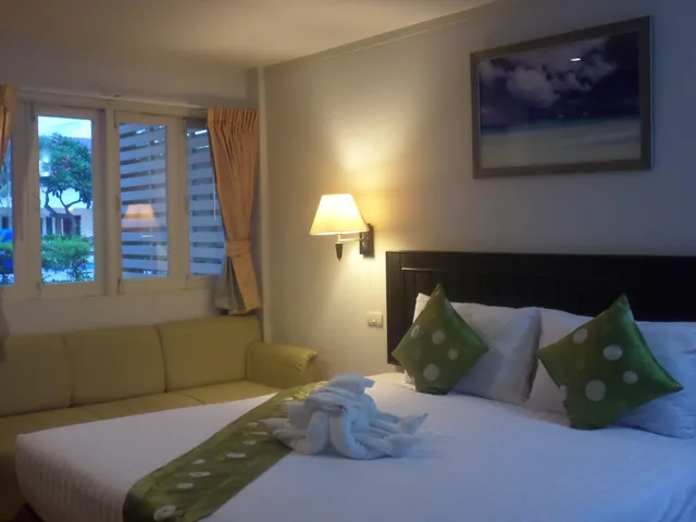 غرفة ديلوكس بإطلالة على المسبح، Nautical Inn 3/5