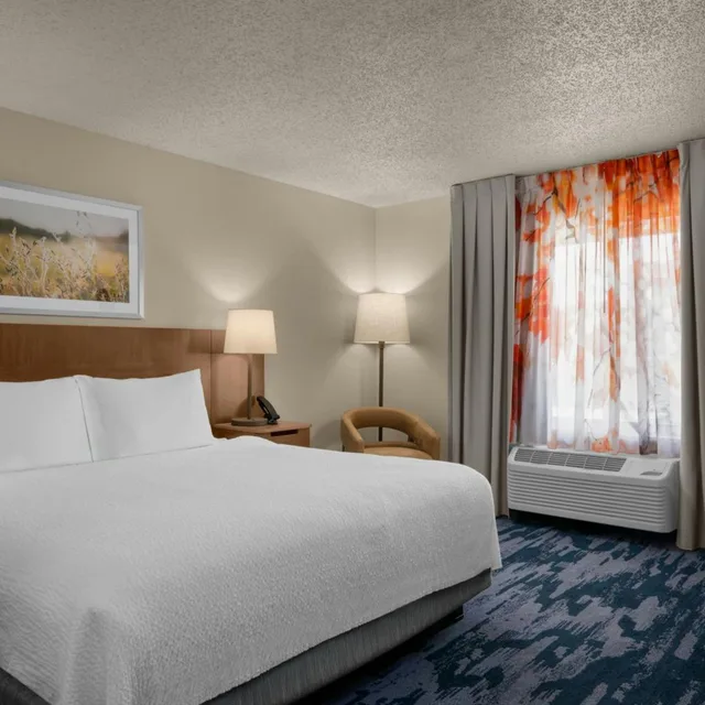 غرفة بسرير كينج بحوض استحمام لذوي الإعاقة، Fairfield Inn Boise 2/10