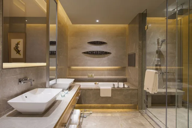 جناح استوديو بريفيليج بسرير مزدوج بإطلالة على النهر، The Westin Chongqing Liberation Square 2/2