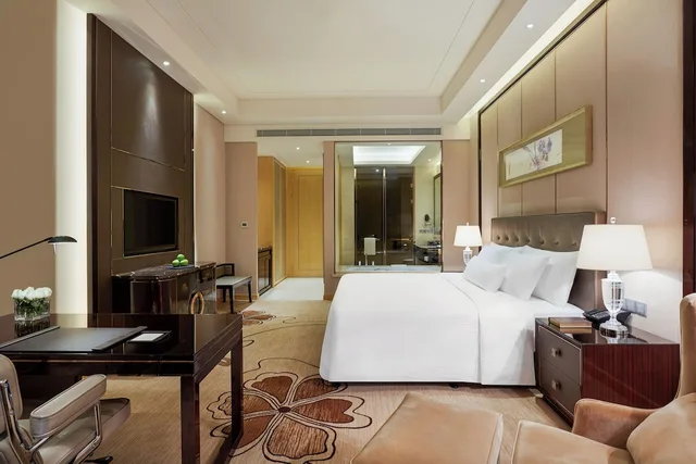 غرفة تنفيذية بسرير كينج، Wanda Realm Zhangzhou 5/8