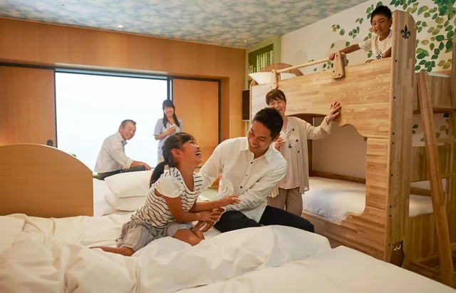 Happy Magic, Family, Bunk Bed, 3 Beds, Park View، Hilton Tokyo Bay 5/9