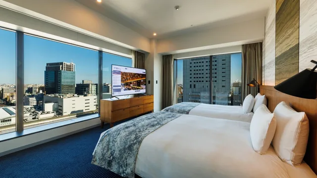 Suite, Twin Beds, Night View، Hotel Metropolitan Kawasaki 1/1