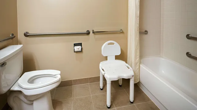 غرفة بسرير مزدوج لذوي الإعاقة، Best Western Sky Valley Inn 8/8