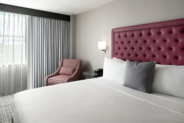 جناح بسرير كينج مع أريكة لذوي الإعاقة، The Axis Moline Hotel Tapestry Collection By Hilton 1/1