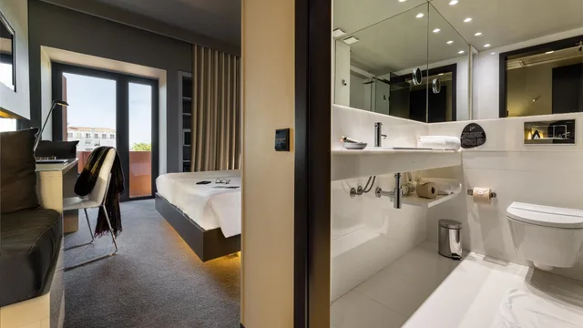 غرفة كلاسيكية بسرير كوين، Vitoria Stone Hotel 6/6