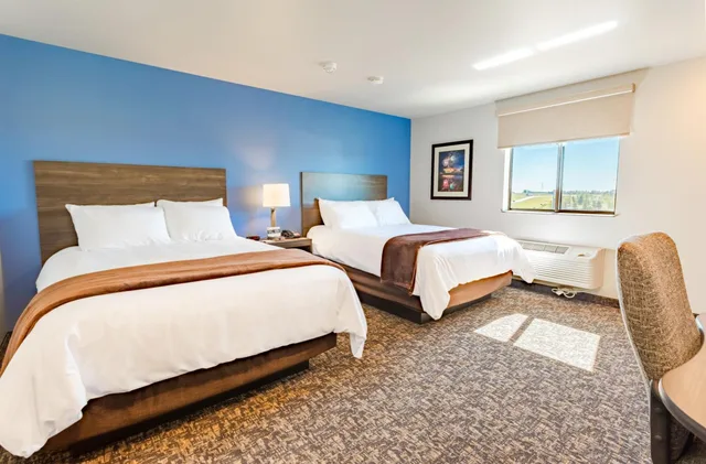 غرفة ديلوكس بسريرين كوين، My Place Hotel-Dahlgren/ King George, VA 1/10