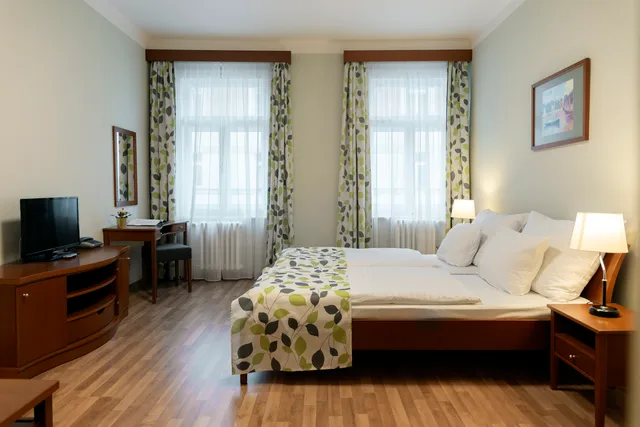 غرفة بسريرين منفصلين، Orion Hotel Prague 2/9