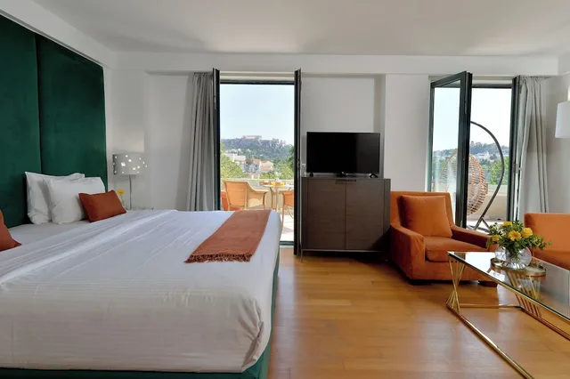 Executive, Suite, King Bed, Acropolis View, Sofa، Athenaeum Eridanus Luxury Hotel 2/10