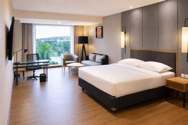 غرفة تنفيذية بسرير كوين، Blue Sky Hotel 1/2