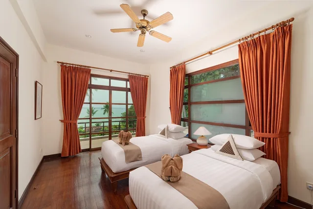 فيلا بسرير كينج وسرير فردي بإطلالة على البحر بغرفتي نوم بمسبح خاص، Indra Maya Pool Villas 7/10
