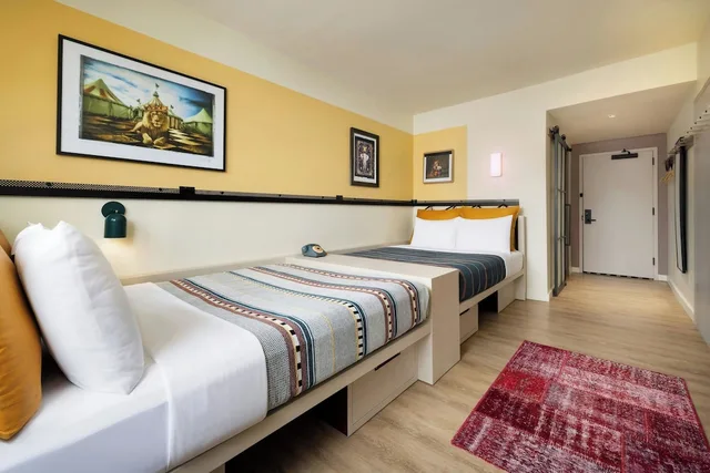 غرفة بسريرين كوين، Moxy Allentown Downtown 4/6