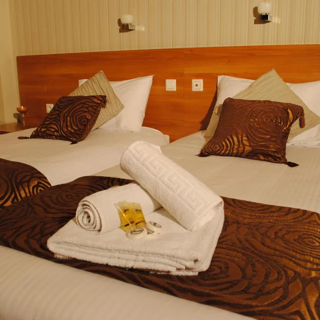 غرفة بسرير مزدوج أو سريرين منفصلين، Ideal Hotel 6/10