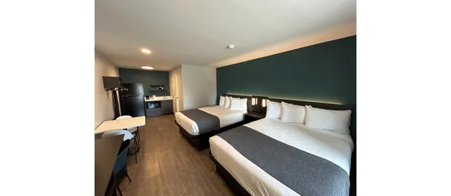 غرفة بسريرين كوين لغير المدخنين بمطبخ، Studio6 Corona, CA-West 1/7