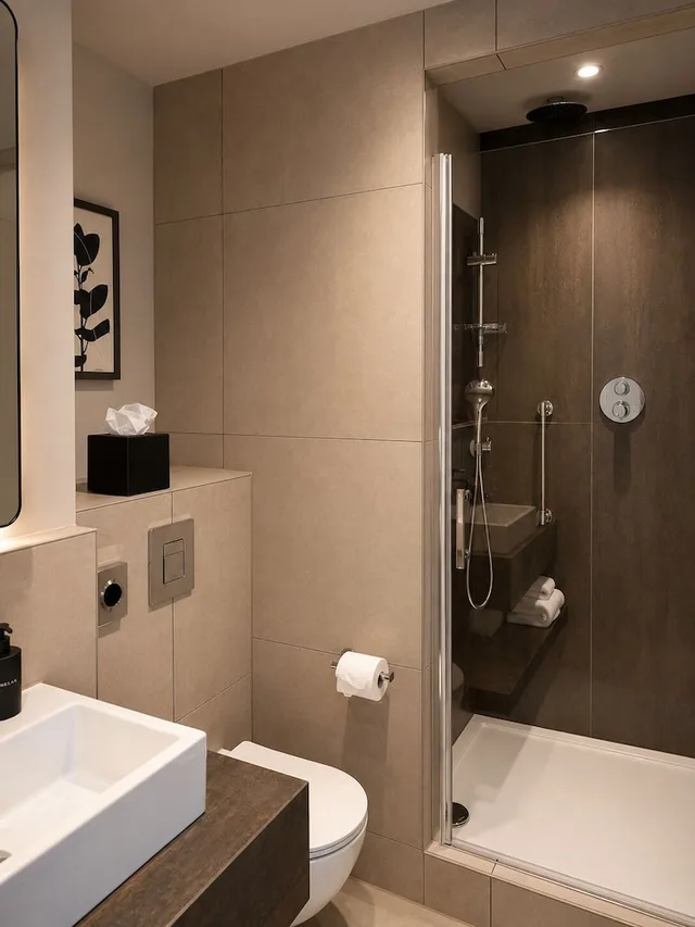 غرفة قياسية بسريرين منفصلين، Hampton by Hilton Manchester City Centre 8/9