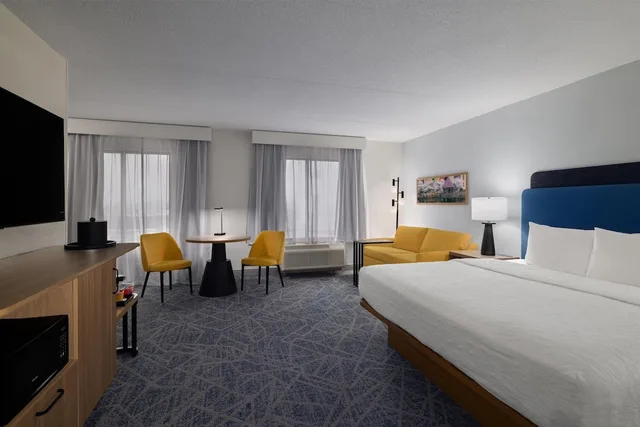 استوديو بسرير كينج مع أريكة، Hampton Inn Washington-Dulles Intl Airport South 3/10