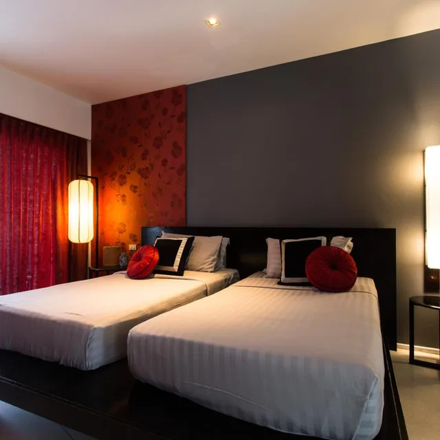 غرفة قياسية بسرير مزدوج أو سريرين منفصلين، Red Ginger Chic Resort 3/6