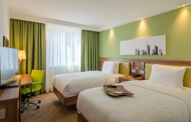 غرفة بسرير فردي، HAMPTON BY HILTON FRANKFURT CITY CENTRE MESSE 4/8