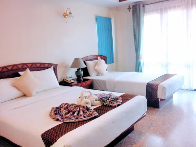 غرفة ديلوكس بسرير مزدوج بإطلالة جزئية على البحر، Anyavee Aonang Bay Resort 4/10
