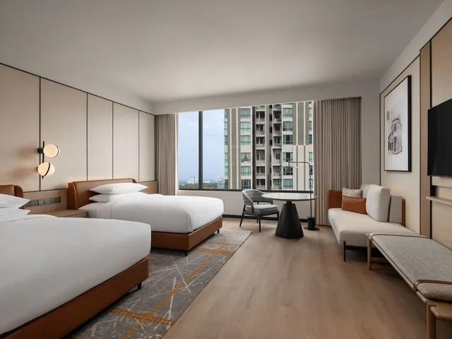 غرفة ديلوكس بسريرين منفصلين، Sheraton Johor Bahru 3/6