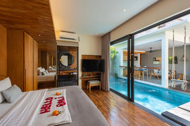 فيلا غراند بغرفة نوم واحدة بمسبح خاص بحوض استحمام، Ayona Villa Seminyak by Ini Vie Hospitality 1/2