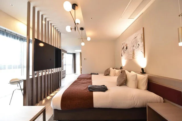 Semi Room, Grand, 2 Semi Double Beds, Sofa، Hotel Cordia Osaka Hommachi 2/2