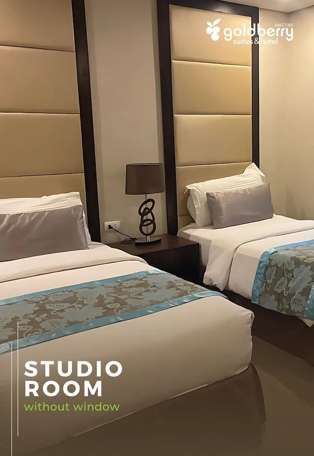 استوديو بسرير كوين، Goldberry Suites and Hotel Mactan 3/3