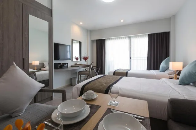 غرفة ديلوكس، Kantary Hotel & Serviced Apartments, Amata, Bangpakong 1/1