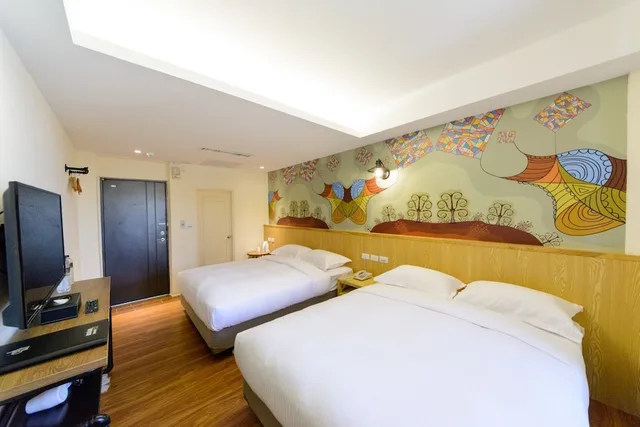 غرفة كلاسيكية رباعية بسريرين كوين، Jack House Hotel 5/10