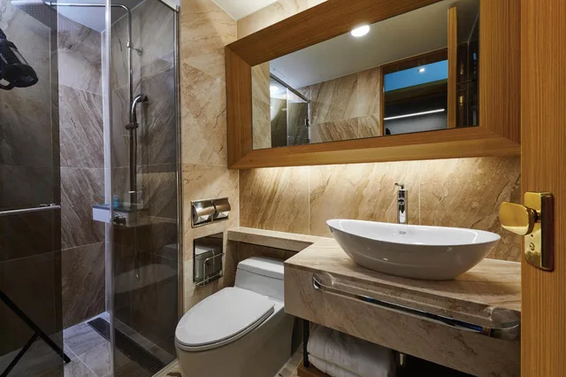 غرفة ديلوكس بسريرين منفصلين بشرفة، Traum Valley Hotel (ex. Jeongseon Grand Intoraon Hotel) 4/6