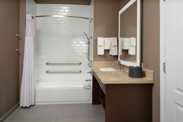 جناح بسريرين كوين بغرفة نوم واحدة لذوي الإعاقة، Staybridge Suites Cedar Park - Austin N 2/2