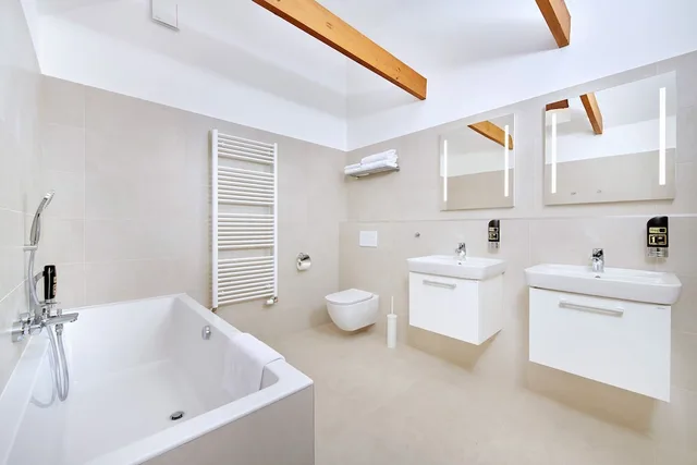 2 Bedrooms, Exclusive, Penthouse, 2 Queen Beds, Sofa, Terrace, DownTown Suites Kodanska 3/3